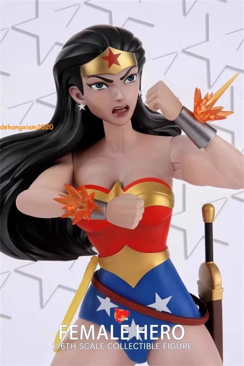 SHERO TOYS SH007 1/6 Female Hero 12" Action Figure Model Toy Gift 07FC0E-D4 - KOEEK