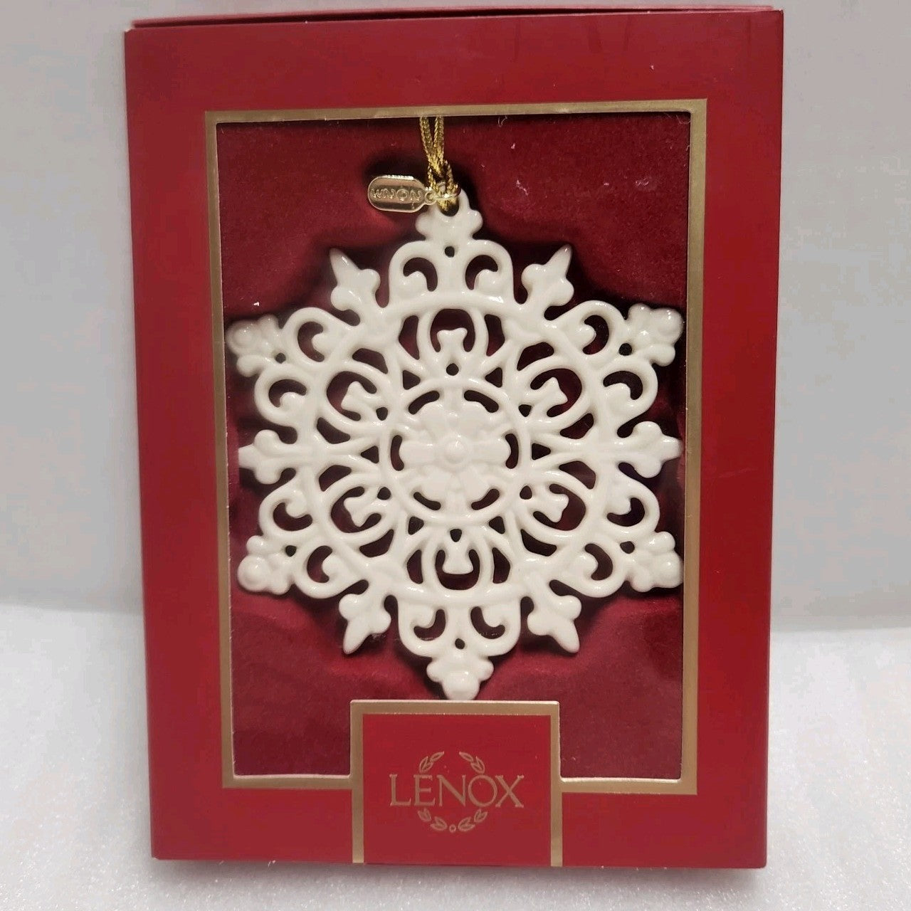 2023 Lenox Annual Snowflake Snow Fantasies Ornament LENOX - KOEEK
