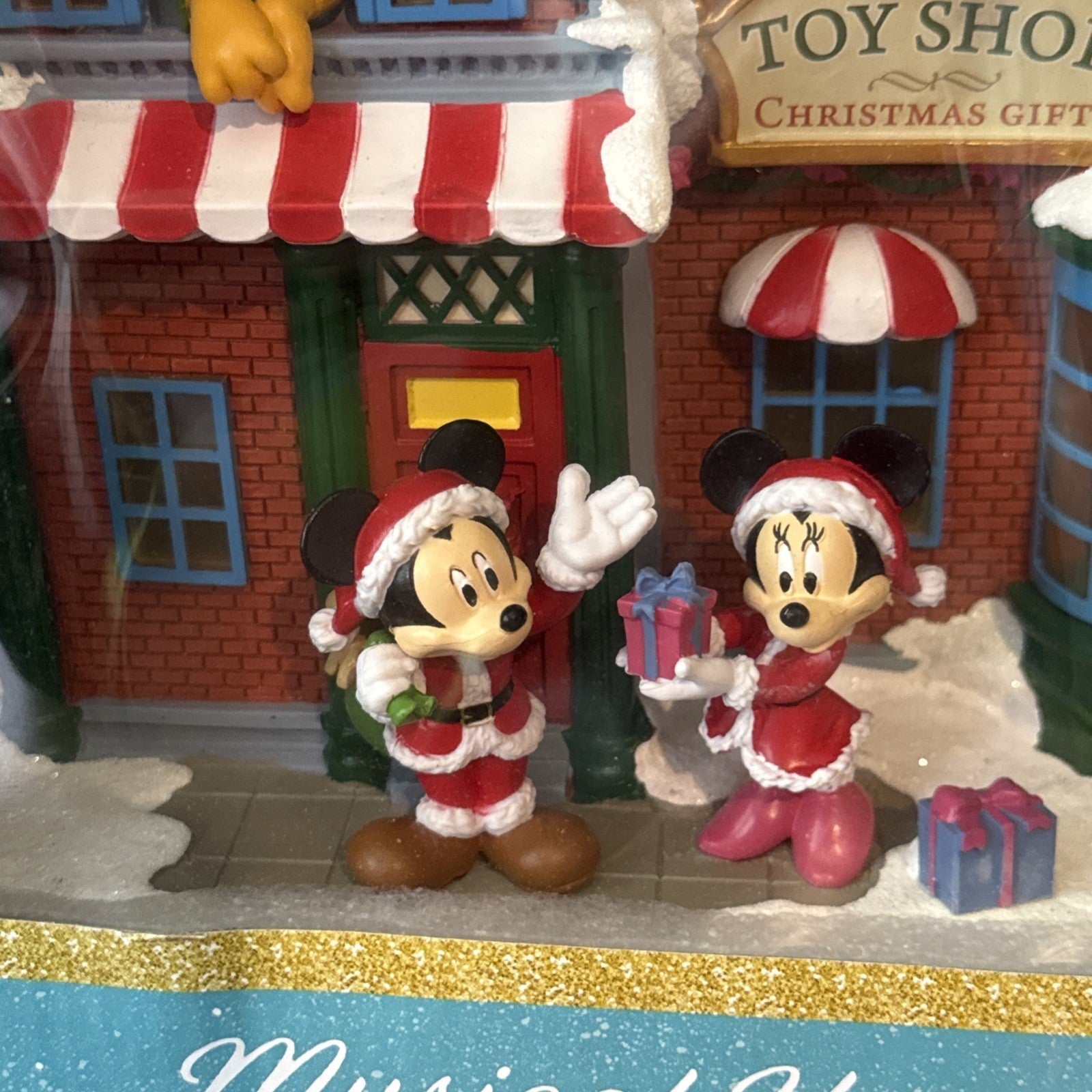 Disney 11.5 " Lighted Musical Animatronic Decoration House MICKEY & MINNIE Lowes DISNEY - KOEEK