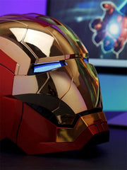 Gold Iron Man MK5 Helmet Wearable Voice-control Open&Close Gift Fast Shipping 07FC0E-D4 - KOEEK