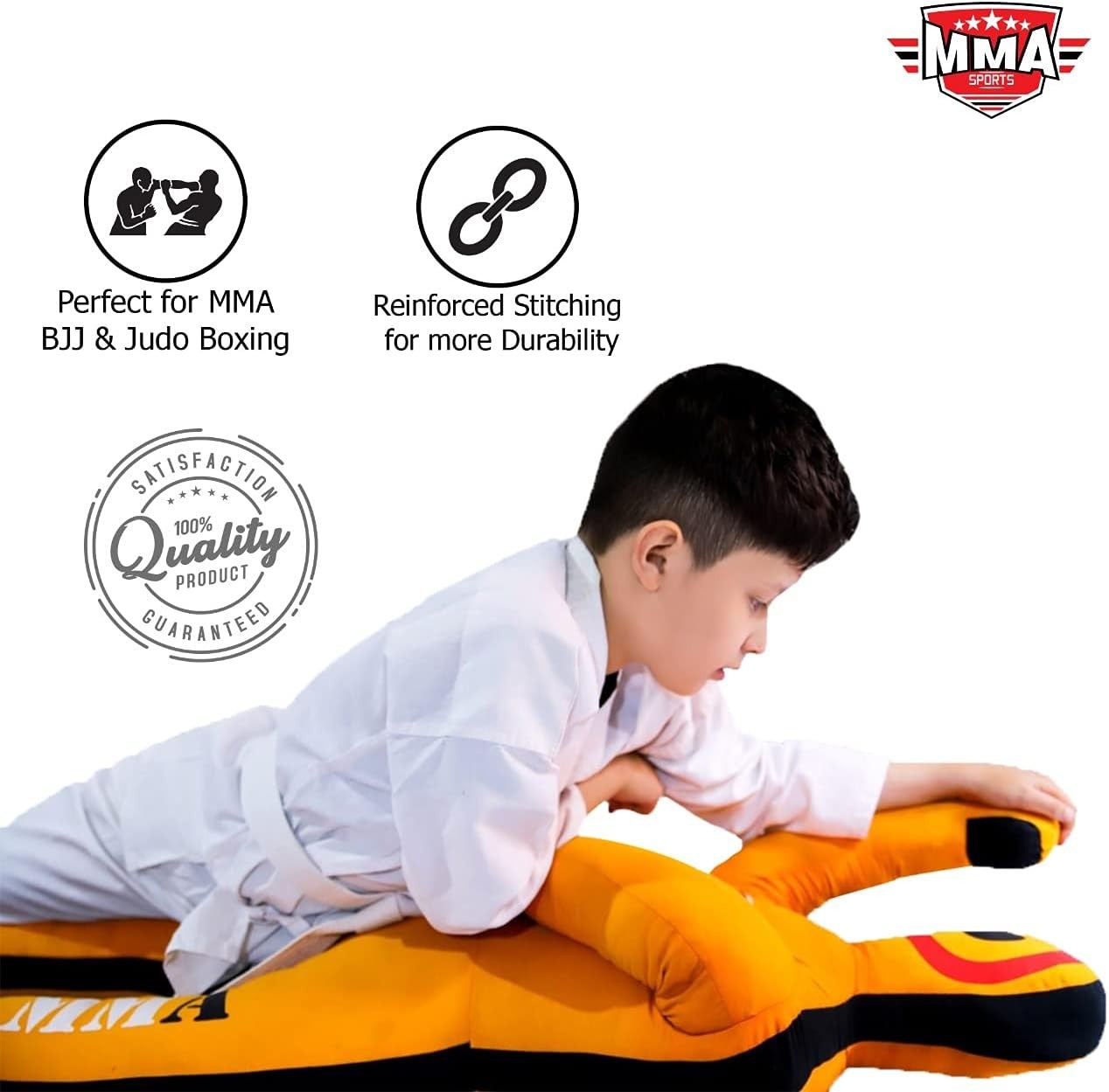 new Sports Brazilian Jiu Jitsu Judo Karate Throwing Boxing 36-40 Inch, Orange 07FC0E-D4 - KOEEK