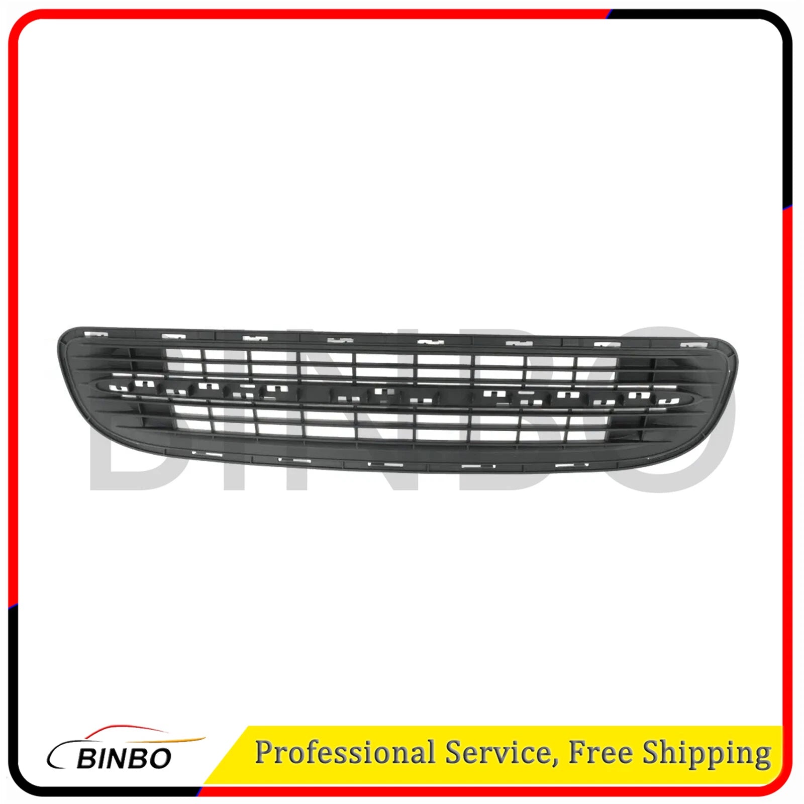 For Mini Cooper Front Bumper Grille 2011-2015 Lower Black Plastic 51117250785 07FC0E-D4 - KOEEK