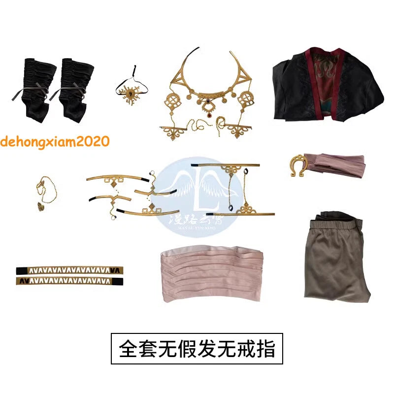 Tears of The Kingdom Hyrule Ganondorf Cosplay Custome Party Outfit Halloween 07FC0E-D4 - KOEEK