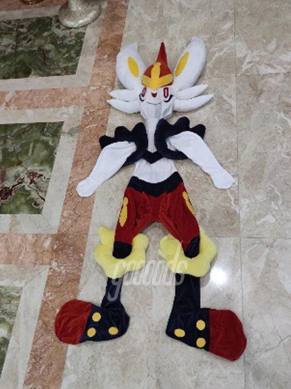 Giant Anime Plush Doll Cover Zeraora Cinderace Skin Pillow Case Toys Gift 63" 07FC0E-D4 - KOEEK