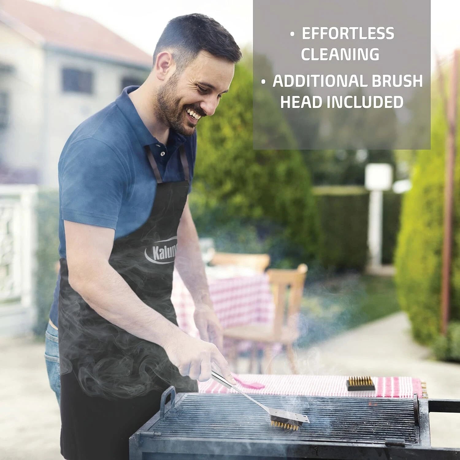 Grilling Accessories, Dad Gifts for Fathers Day Grilling Gifts, Heavy Stainless 07FC0E-D4 - KOEEK