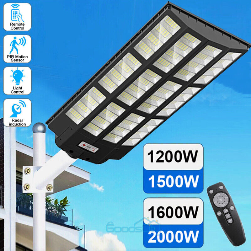 ny 990000000LM kommerciel solcelle LED vej gadelys oversvømmelse lys udendørs gård lampe