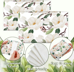 50 packs of travel-size disposable pocket tissues, 500 sheets, three layers 07FC0E-D4 - KOEEK