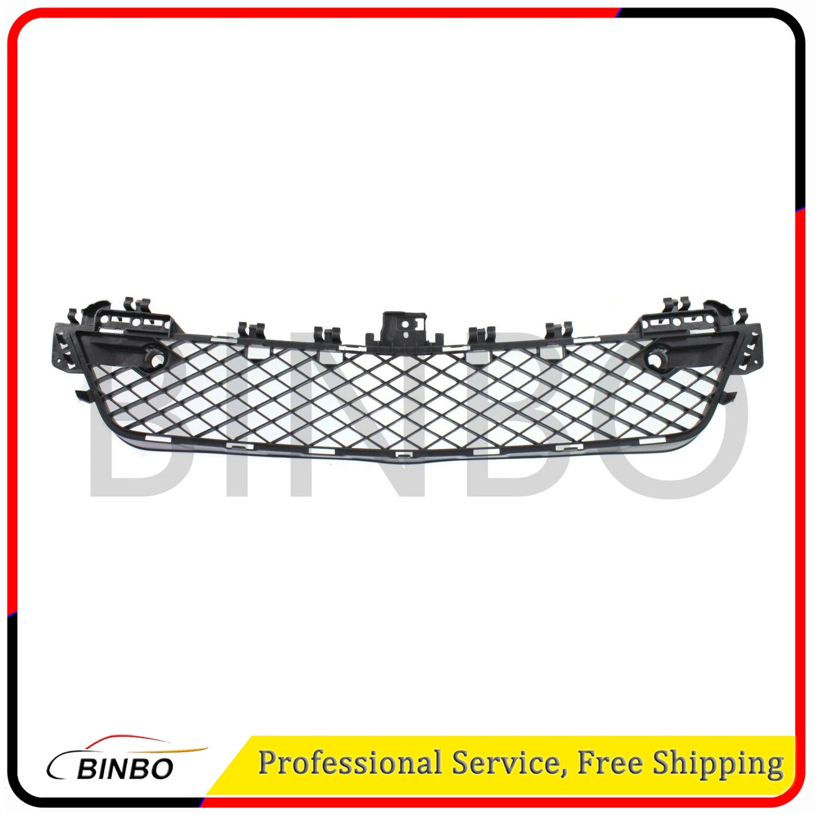 Bumper Grille Front Center Lower For 2012-2015 Mercedes-Benz C250 C350 C300 07FC0E-D4 - KOEEK