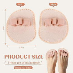 new BBTO 2 Pieces Toe Splint Hammer Straightener Corrector with 3... BBTO - KOEEK