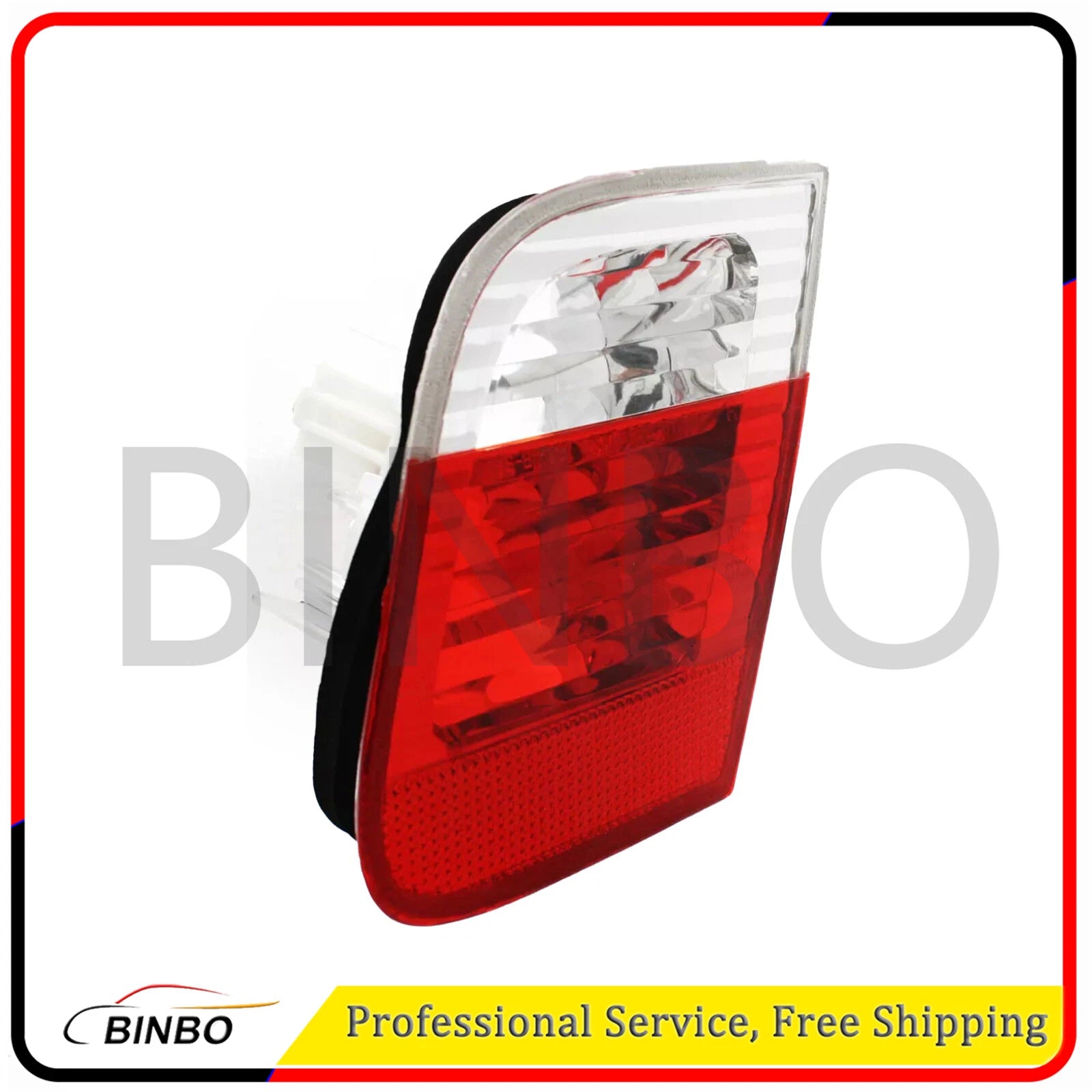 Left Right Pair Inner Brake Tail Lights for 2002-2005 BMW 325I 325XI 330I 330XI 07FC0E-D4 - KOEEK