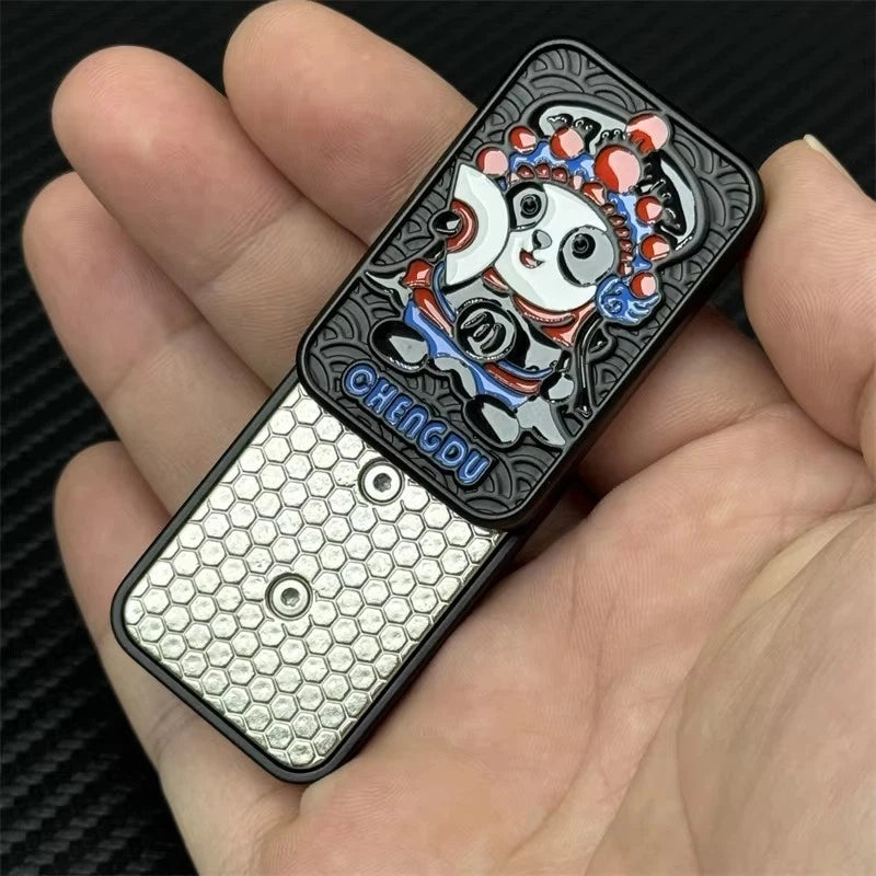 Drama Panda EDC Fidget Slider Zinc Alloy Push Haptic Slider ADHD Fidget Toys 07FC0E-D4 - KOEEK