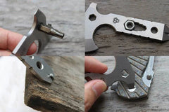 EDC MG N690 Blade Mini Multifunctional Hatchet Axe Outdoor Pocket Survival Tools MG - KOEEK