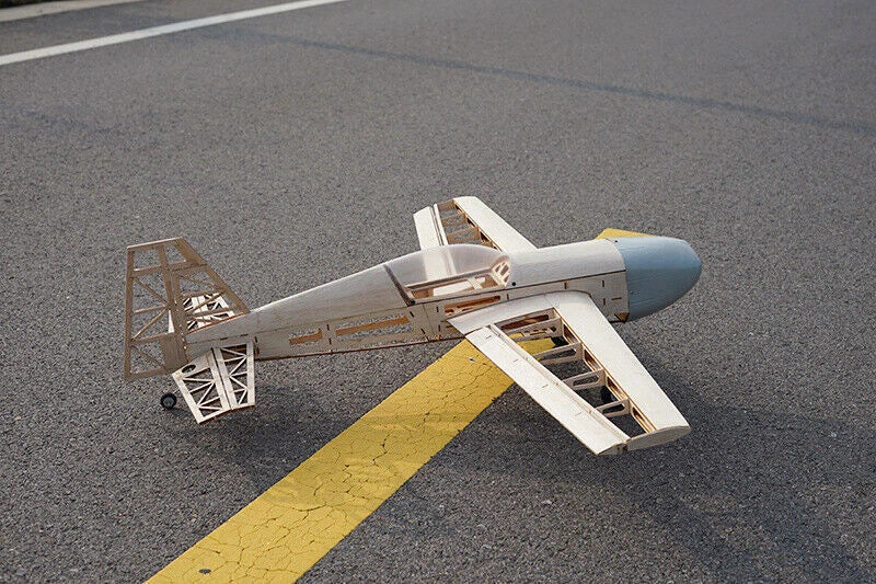 DIY Balsa Wood EXTRA330 Stunt Plane Airplane Kit Wingspan 104cm 3D Model Toy 07FC0E-D4 - KOEEK