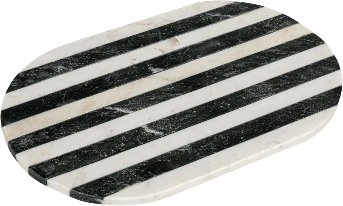 Marble cheese board and cutting board striped designblack and white color scheme 07FC0E-D4 - KOEEK