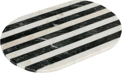Marble cheese board and cutting board striped designblack and white color scheme 07FC0E-D4 - KOEEK