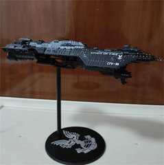 Halo 4 UNSC 火灵号 CFV-88 Spaceship Model Resin Spacecraft Figure Toy 07FC0E-D4 - KOEEK