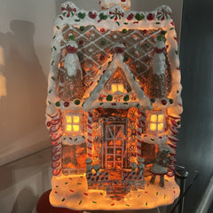 Cracker Barrel 13” Gingerbread House Accent Light Christmas W/Box CRACKER BARREL - KOEEK