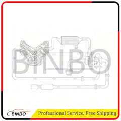 Turbocharger Oil Feed Line for Mini Cooper 2007-2015 Cooper Countryman Paceman 07FC0E-D4 - KOEEK