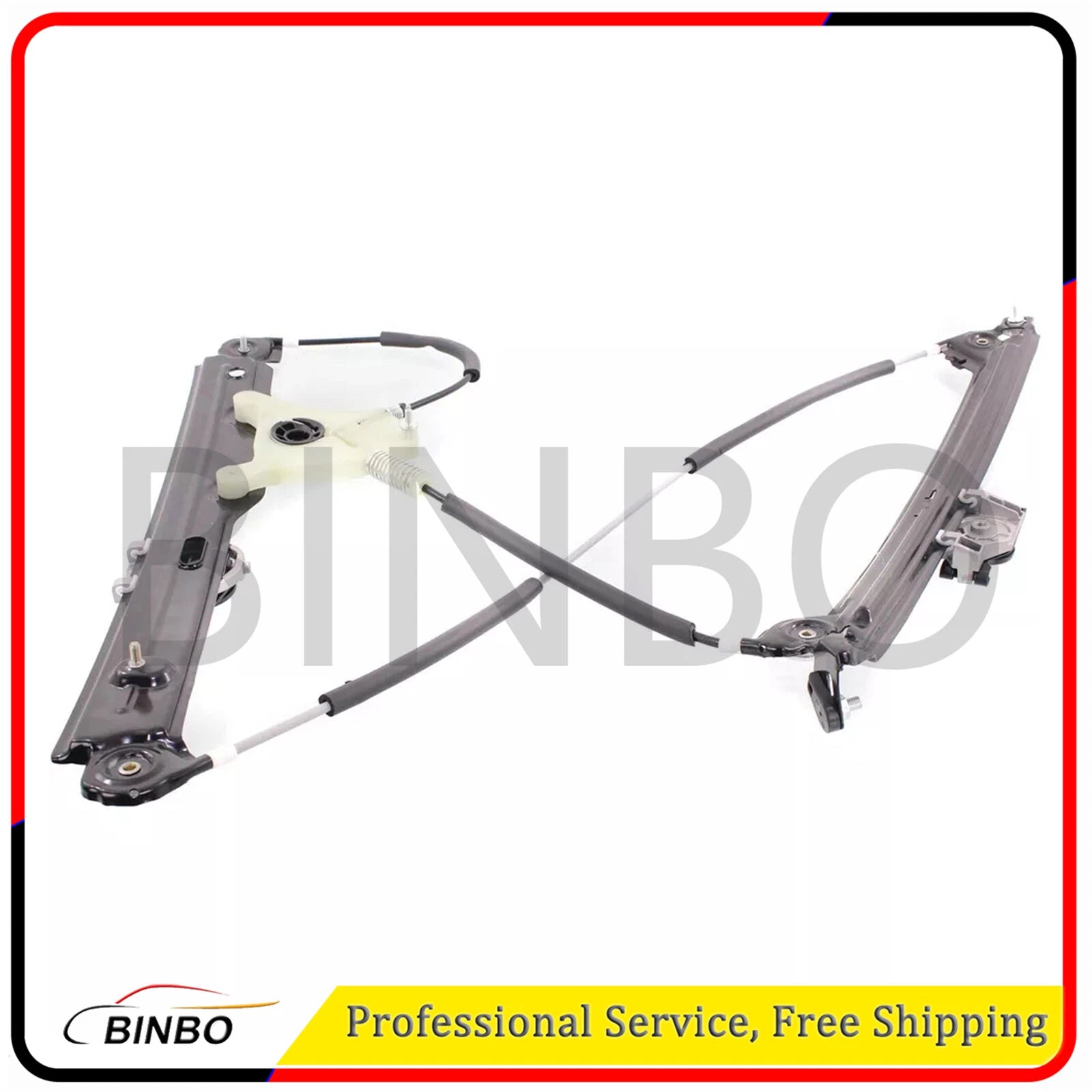 Power Window Regulator For 2010-2017 BMW 550i GT xDrive Front, Right Side 07FC0E-D4 - KOEEK