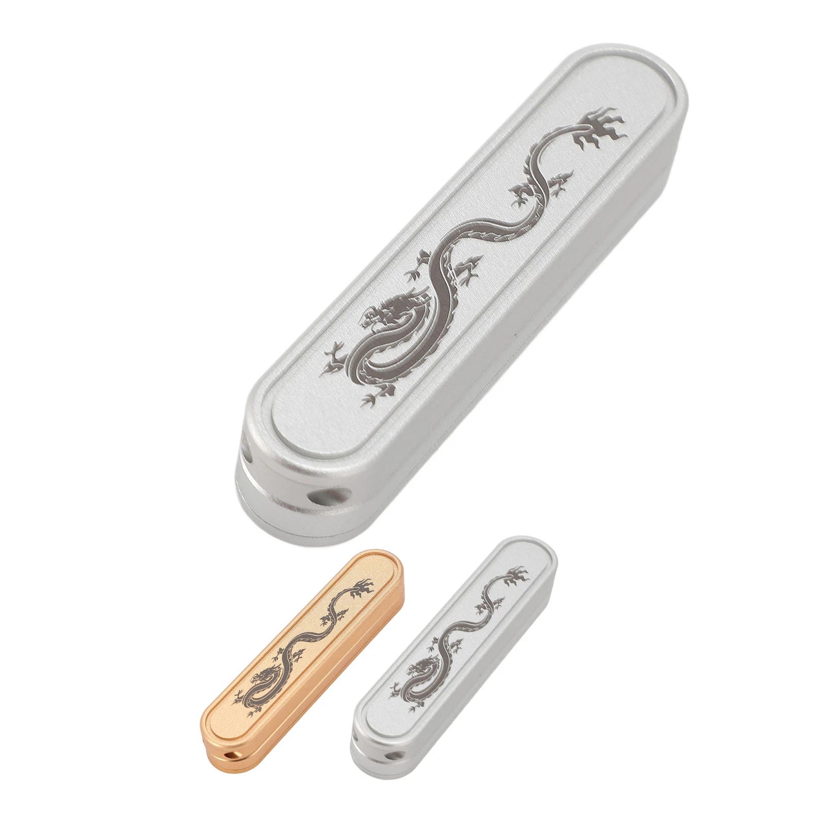 Metal Push Slider Fingertip Push Card Mechanical Fingertip Slider EDC Toys Gifts 07FC0E-D4 - KOEEK