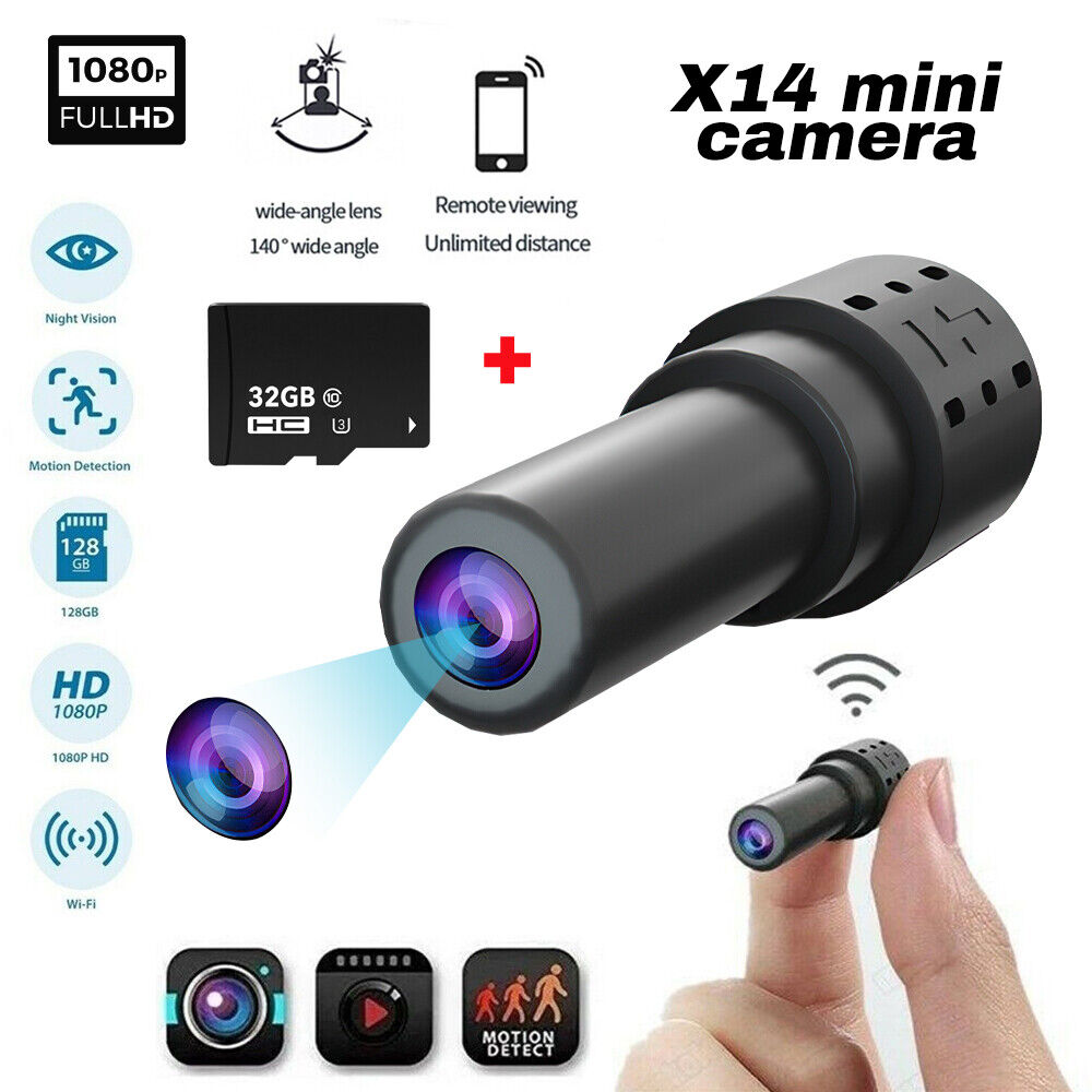 ny HD 1080P Mini Spy Camara De Seguridad WiFi Home Security Skjult videokamera kamera