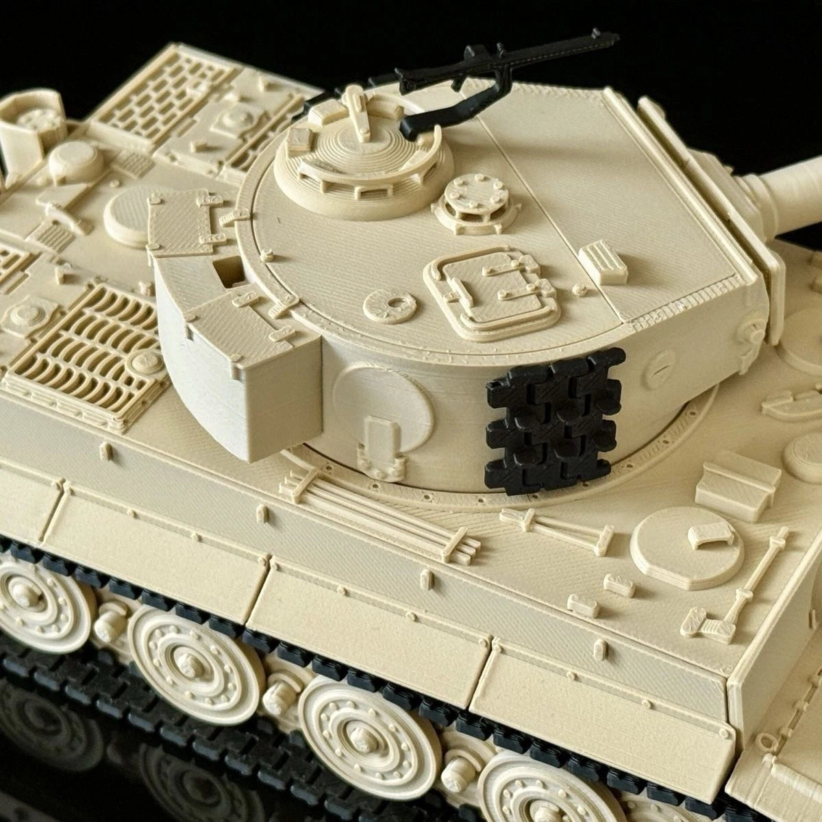 1/35 Tiger E Heavy Tank 3D Printed Assemble Model Turret Barrel Track Movable 07FC0E-D4 - KOEEK