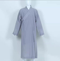 Shaolin Monk Clergy Robe Uniform Buddhist Meditation Kung fu Tai chi Suit Summer 07FC0E-D4 - KOEEK