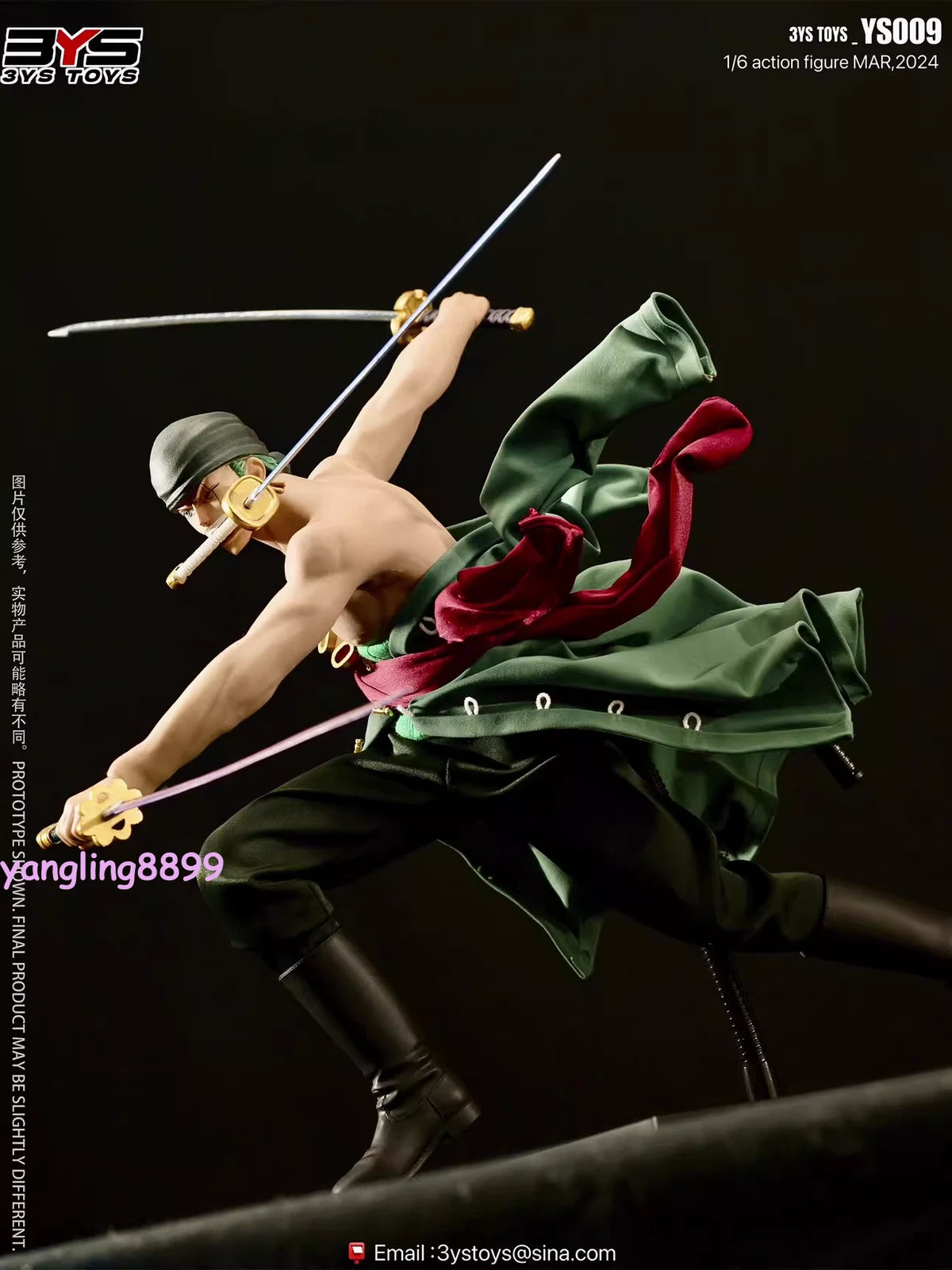 3YS Studio Roronoa Zoro 1/6 Action Figure Model Fans Toy Collection  Stocked! 07FC0E-D4 - KOEEK