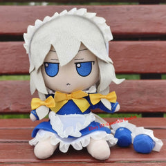 Anime Touhou Project Fumo Series Izayoi Sakuya Plush Doll Cartoon Gift 20cm 07FC0E-D4 - KOEEK