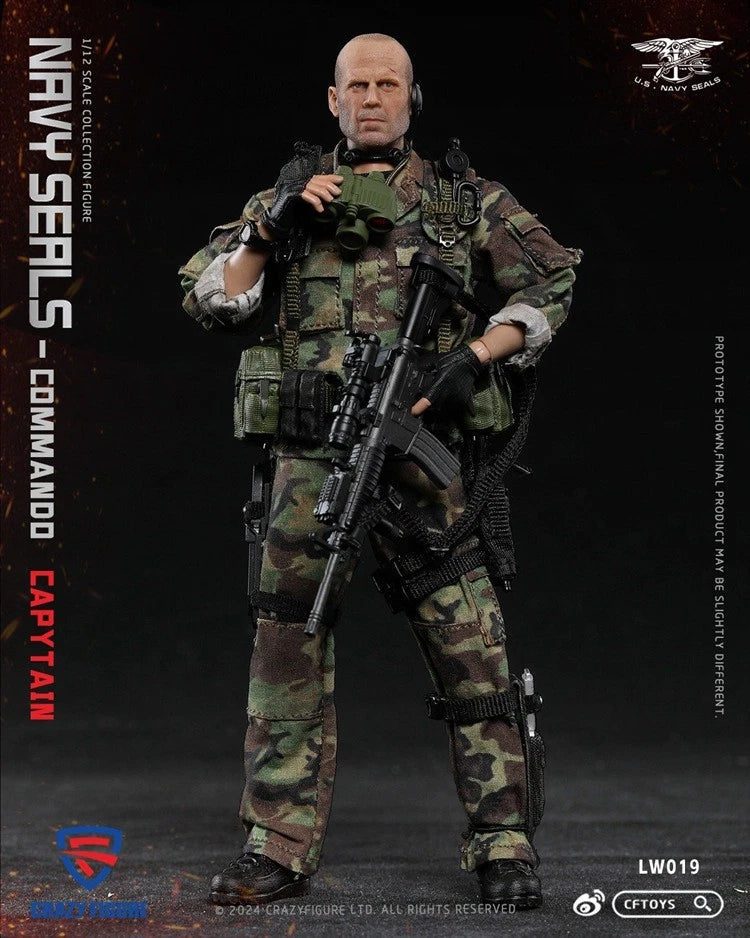 CFTOYS Special Assault Team-Captain 1/12 Soldier Action Figure Model Collection CFTOYS - KOEEK