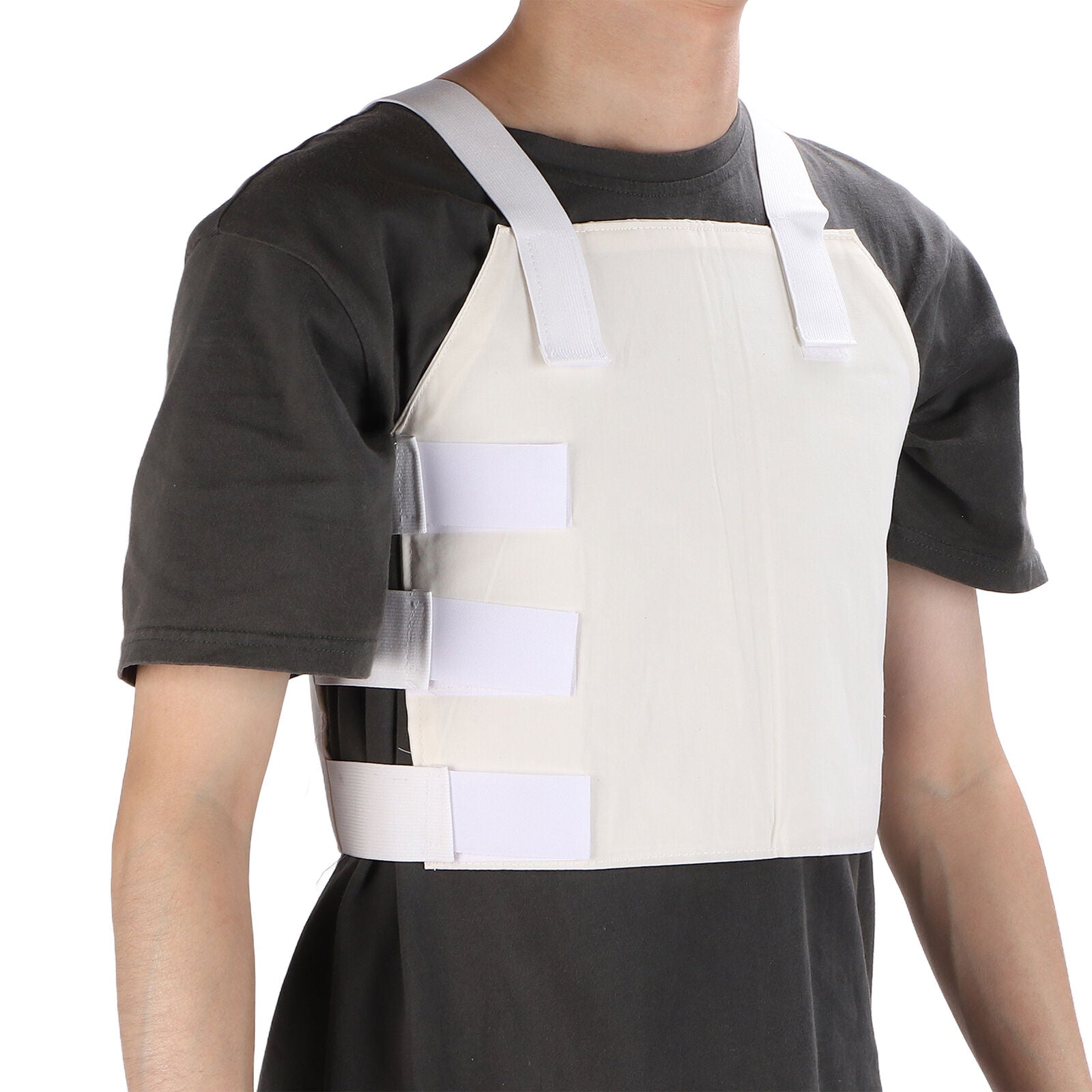 new Broken Rib Brace Breathable Sternum And Thorax Support Ribs Chest Brace HGF koeek - KOEEK