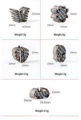 EDC Titanium Alloy Folding Knife Handle Lanyard Bead Umbrella Rope Pendant Tools 07FC0E-D4 - KOEEK