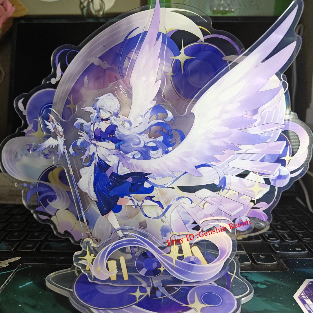 Anime Honkai: Star Rail Robin Acrylic Desktop Stand Figure Collection Deco Gift 07FC0E-D4 - KOEEK