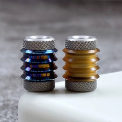EDC Knife Lanyard Bead PEI Titanium Paracord Necklace Bracelet Making DIY Beads 07FC0E-D4 - KOEEK