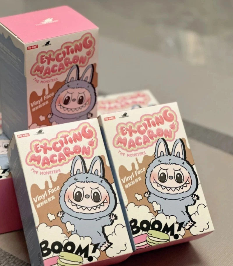 Tasty Macaron Monster Series,POPMART Random Figurine Collection,Single Blind Box 07FC0E-D4 - KOEEK