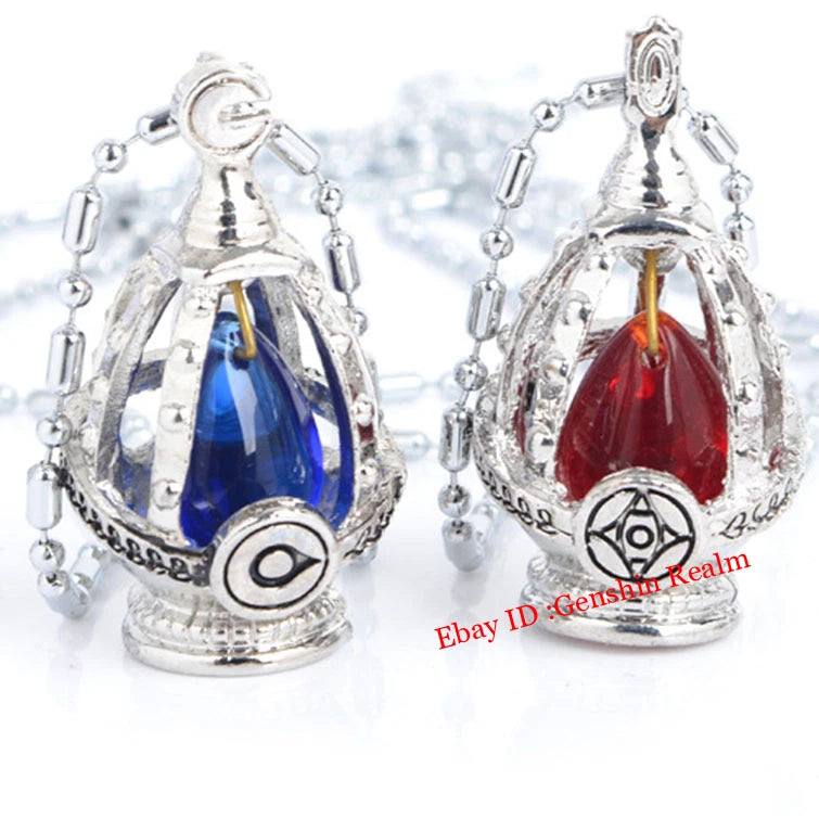 Anime Puella Magi Madoka Magica Soul Gem Necklace Ring Cosplay Prop Set 07FC0E-D4 - KOEEK