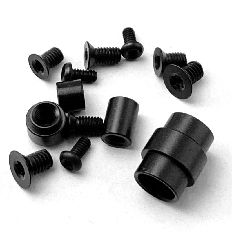 High Quality Titanium Complete Hardware kit For Spyderco Paramilitary 2 PM2 07FC0E-D4 - KOEEK