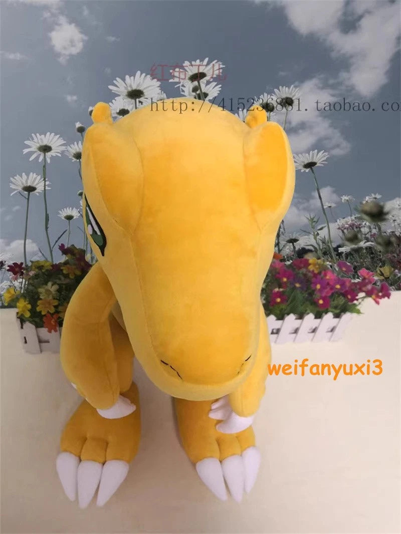 50cm Digimon Digital Monster Agumon Plush Doll Stuffed Toy Pillow Christmas Gift 07FC0E-D4 - KOEEK