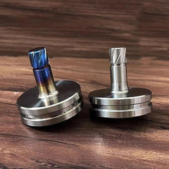 EDC Titanium Alloy Hand Twisting Spinning Top Ceramic Bead Super Precision Toy 07FC0E-D4 - KOEEK