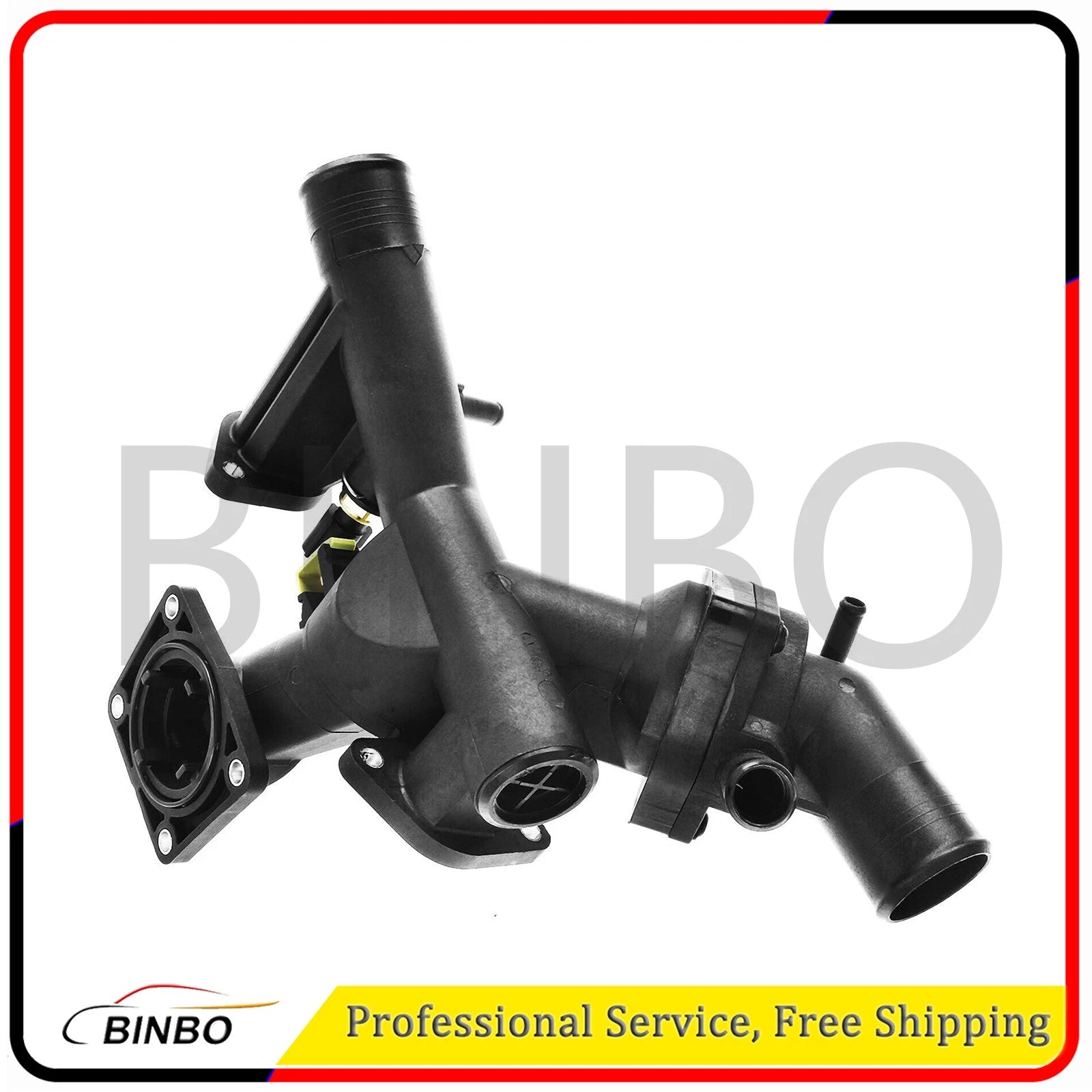 Coolant Thermostat Housing For 05-09 Land Rover LR3 Range Rover Sport 4.4L 07FC0E-D4 - KOEEK