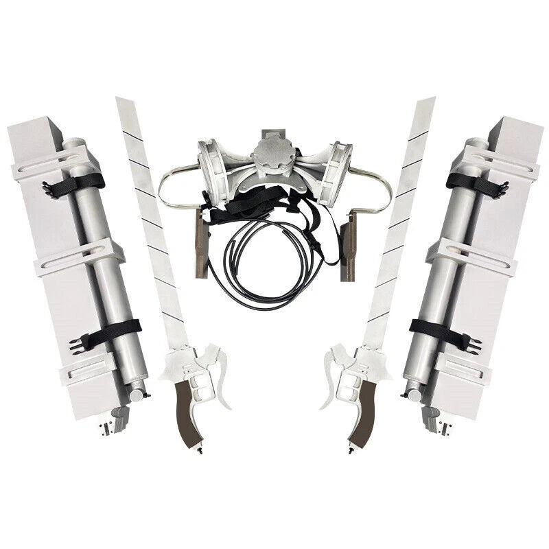 Attack on Titan Eren Jaeger Cosplay 3D Maneuver Gear DIY Kits 1:1 Wearable Props 07FC0E-D4 - KOEEK