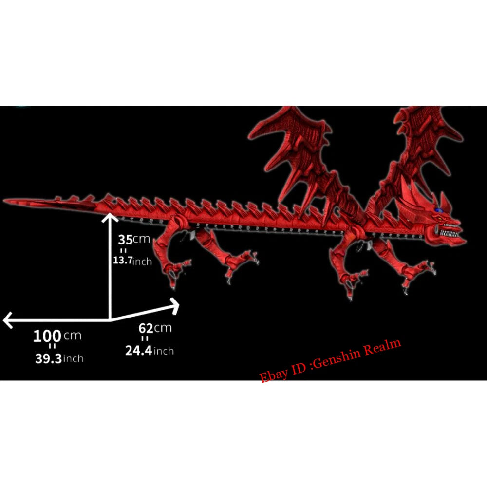 Anime Yu-Gi-Oh! Slifer the Sky Dragon Action Figure Model Collection Toy Gift 07FC0E-D4 - KOEEK