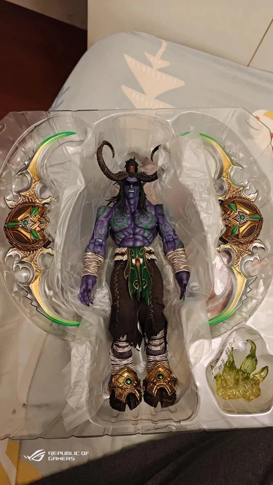 Hero Toys Illidan Stormrage wow 1/10 Demon Hunter Action Figure 6'' 2024 Toy WOW - KOEEK