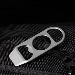 EDC Titanium Alloy Multi Tools Crowbar Bottle Opener Portable Outdoor Keychain 07FC0E-D4 - KOEEK