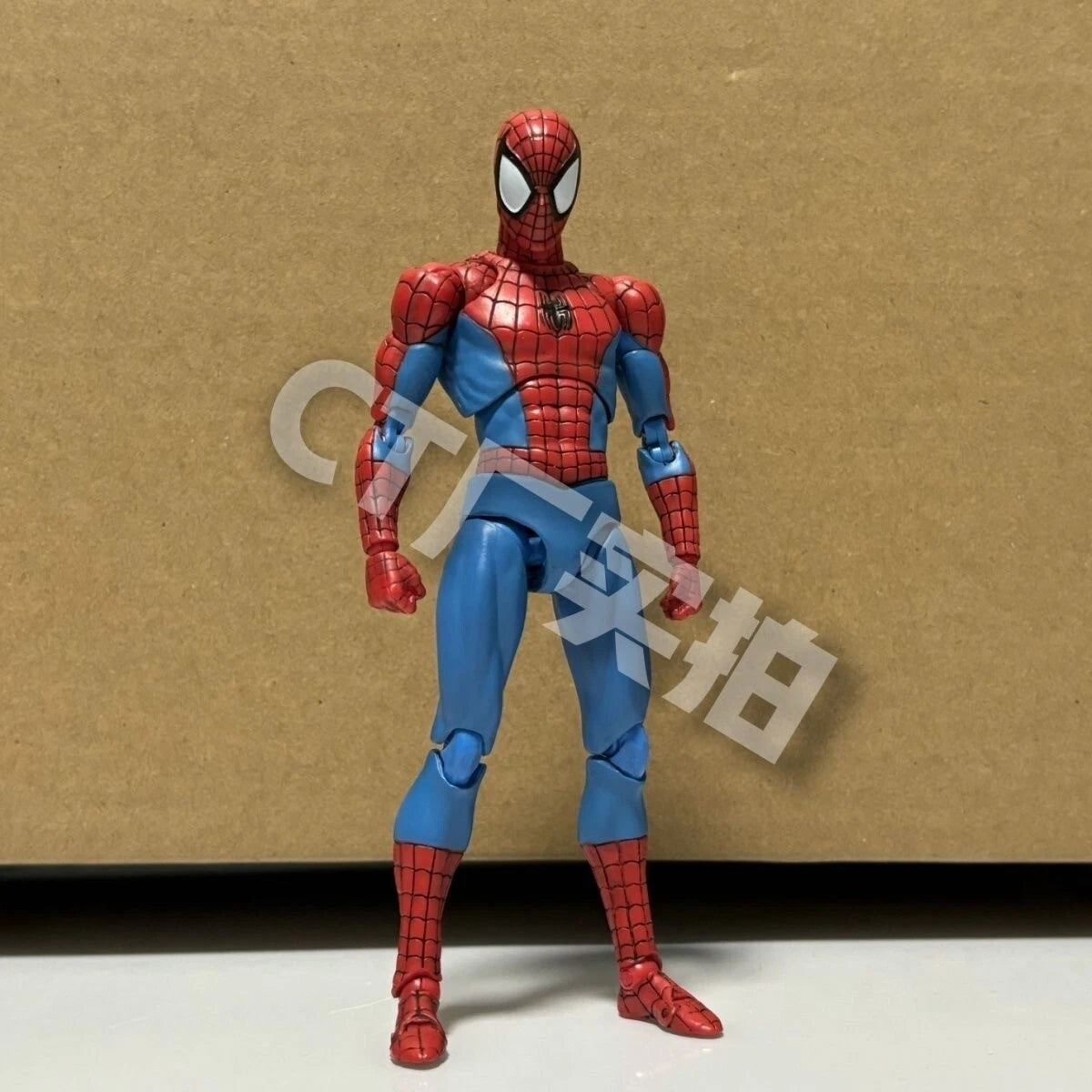 In Stock CT Toys MAFEX No.185 Spider-Man CLASSIC COSTUME Ver. 1/12 Action Figure CT_TOYS - KOEEK