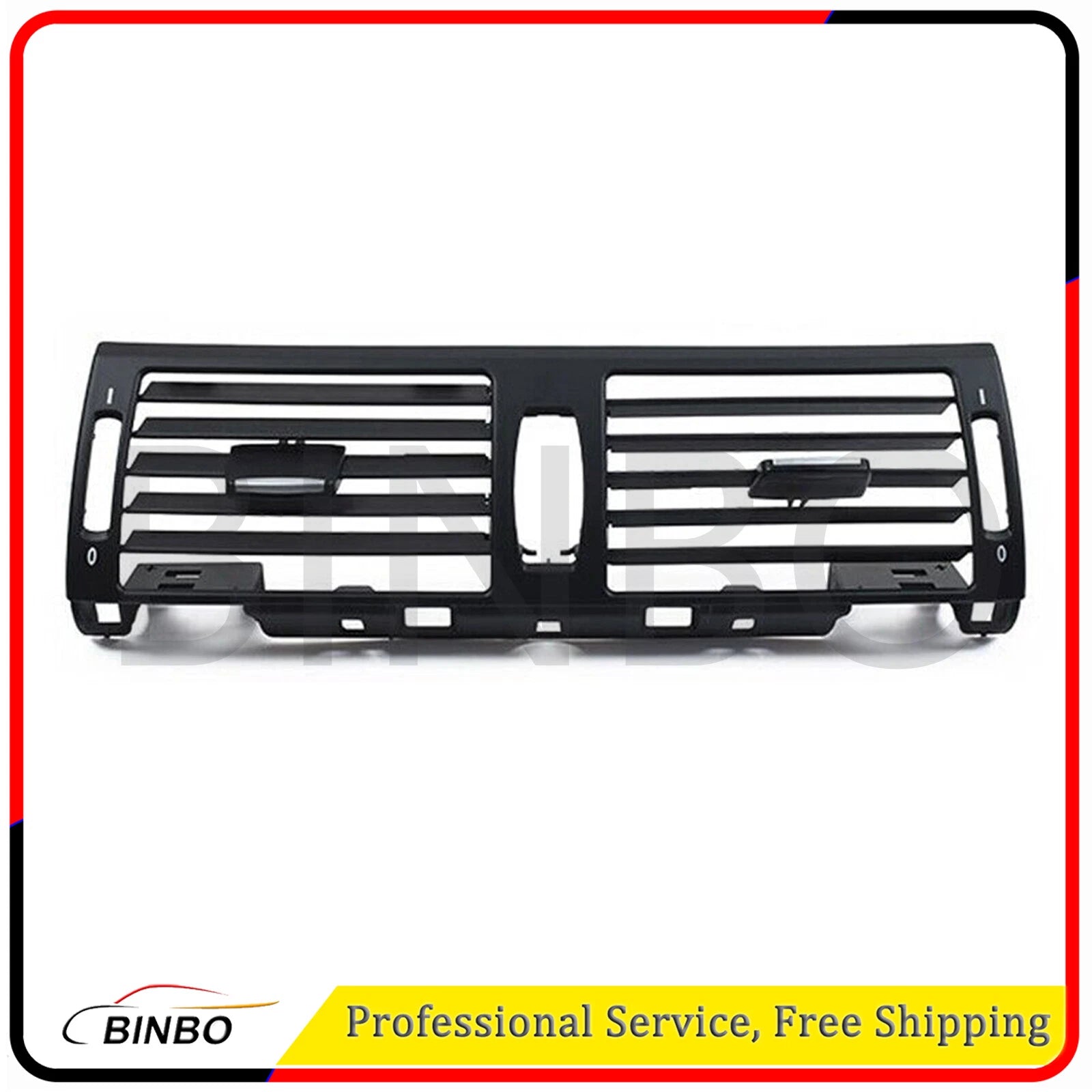 For BMW X5 X6 E70 E71 E72  Front Center Dashboard Fresh Air Vent 64229220101 07FC0E-D4 - KOEEK