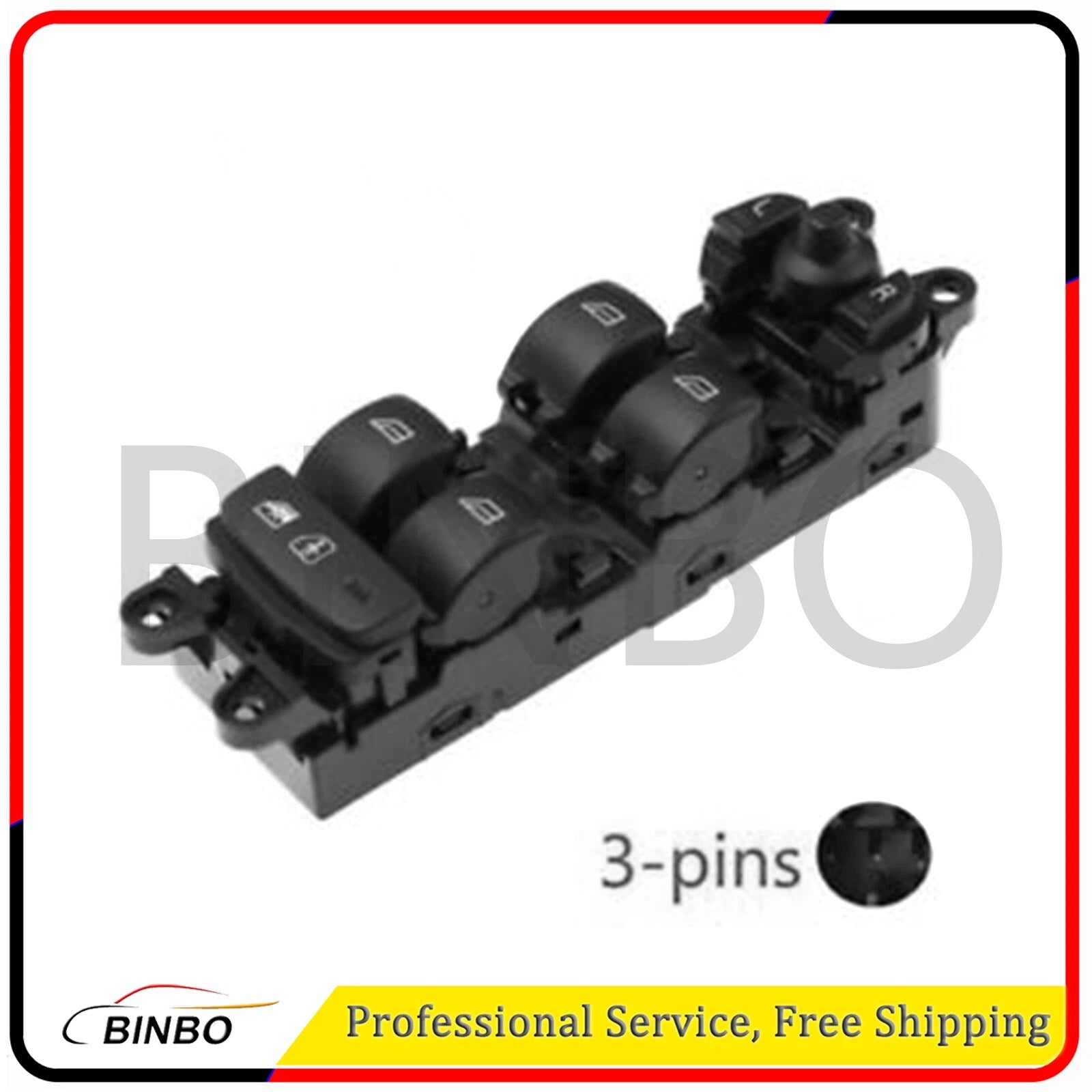 31334348 FRONT RIGHT POWER WINDOW CONTROL SWITCH For VOLVO S60 V60 XC60 07FC0E-D4 - KOEEK