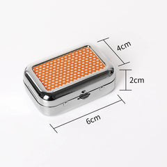 Portable EDC Ashtray Metal Pocket Ashtray Mini Ashtray With Lid Cigaretbe Gifts 07FC0E-D4 - KOEEK