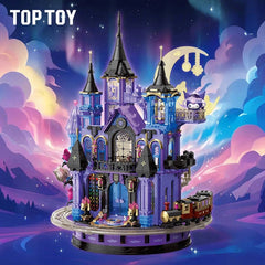 TOPTOY Sanrio Kuromi Crystal Castle Building Blocks Kuromi Collectible Gift Toys TOPTOY - KOEEK
