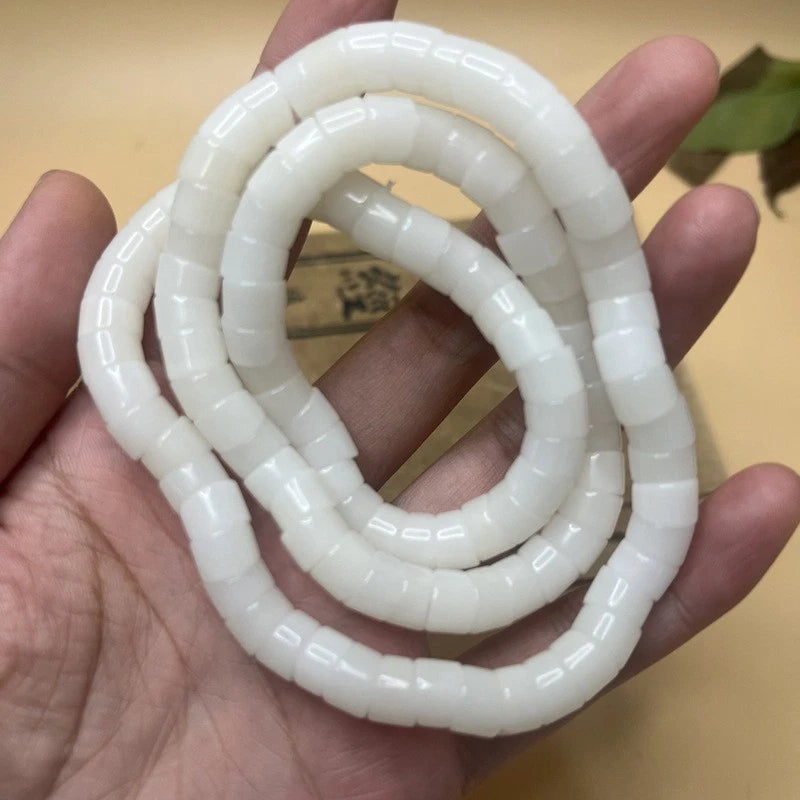 8mm 108 Beads Bodhi Root Bracelet Buddhist Necklace Handmade Men Women Accessory 07FC0E-D4 - KOEEK